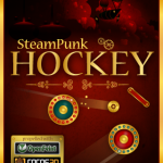 SteamPunk Hockey140 Title Screen