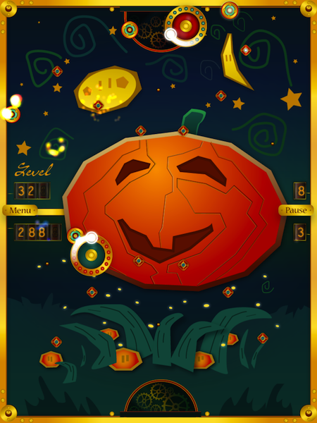 SteamPunk Hockey Pumpkin Screen
